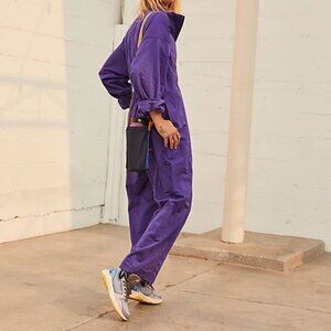 Free People Purple Jumpsuit